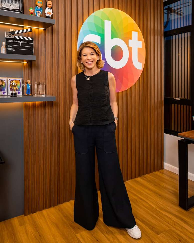 Daniela Beyruti, atual presidente do SBT