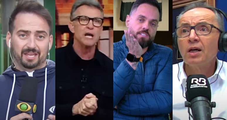 Cappellanes, Neto, Spimpolo e Capriotti: reações duras contra o pai e empresário de Neymar