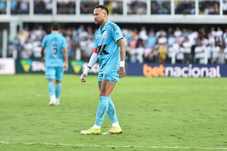 Neymar contra o Botafogo Neymar contra o Botafogo