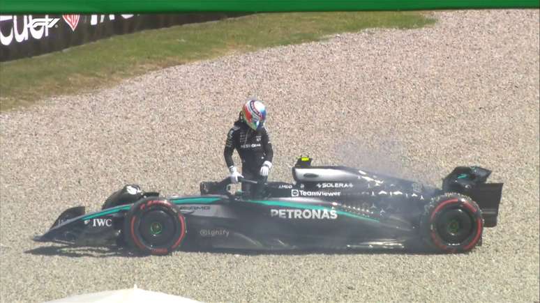 Kimi Antonelli abandona a corrida 