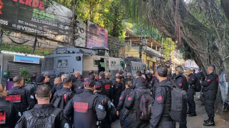 Operação mira facção do Ceará escondida na Rocinha Operação mira facção do Ceará escondida na Rocinha