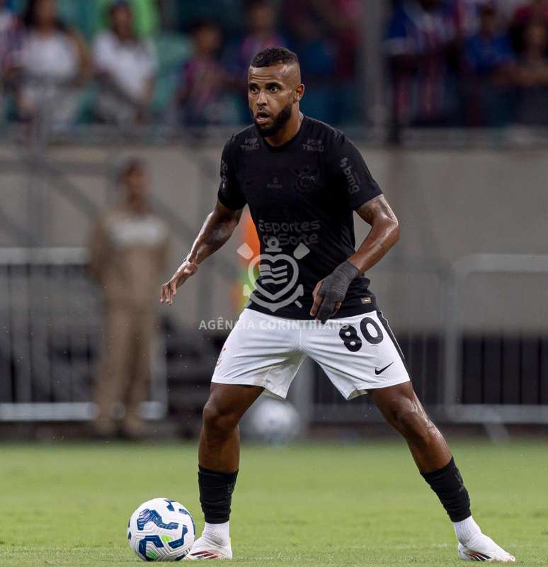 Alex Santana em atuação pelo Corinthians.