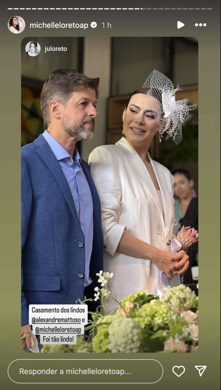 Casamento de Michelle Loreto e Alexandre Mattoso