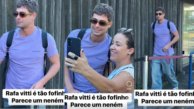 Vídeo publicado pela página 'Caçador de famosos'