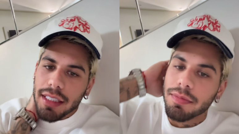 Zé Felipe pede ajuda a Deus após término com Virginia Fonseca