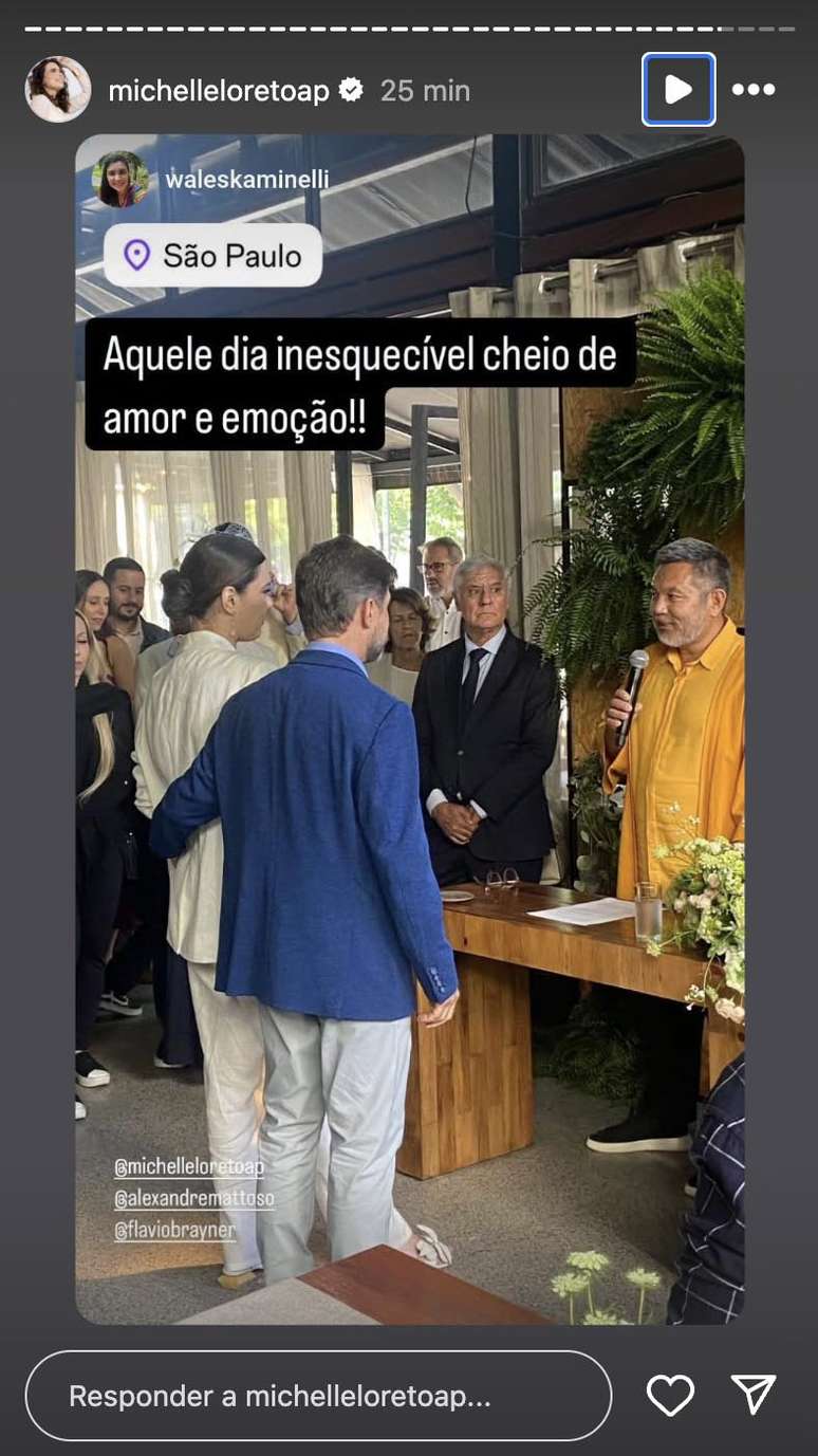 Casamento de Michelle Loreto e Alexandre Mattoso