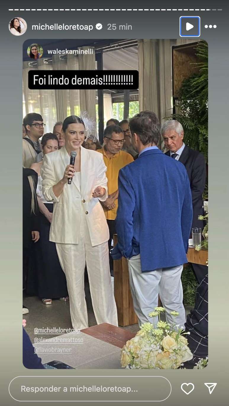 Casamento de Michelle Loreto e Alexandre Mattoso