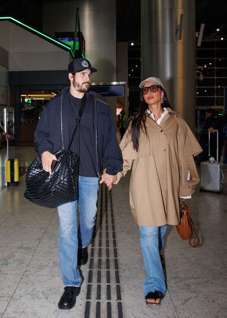 Nicolas Prattes e Sabrina Sato 