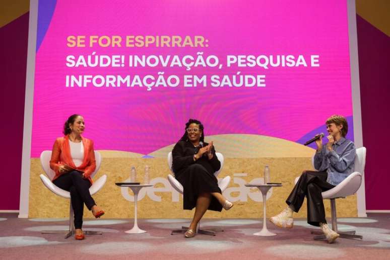 Jaqueline Goes e Mari Krüger falaram sobre inovação, pesquisa e informação em saúde