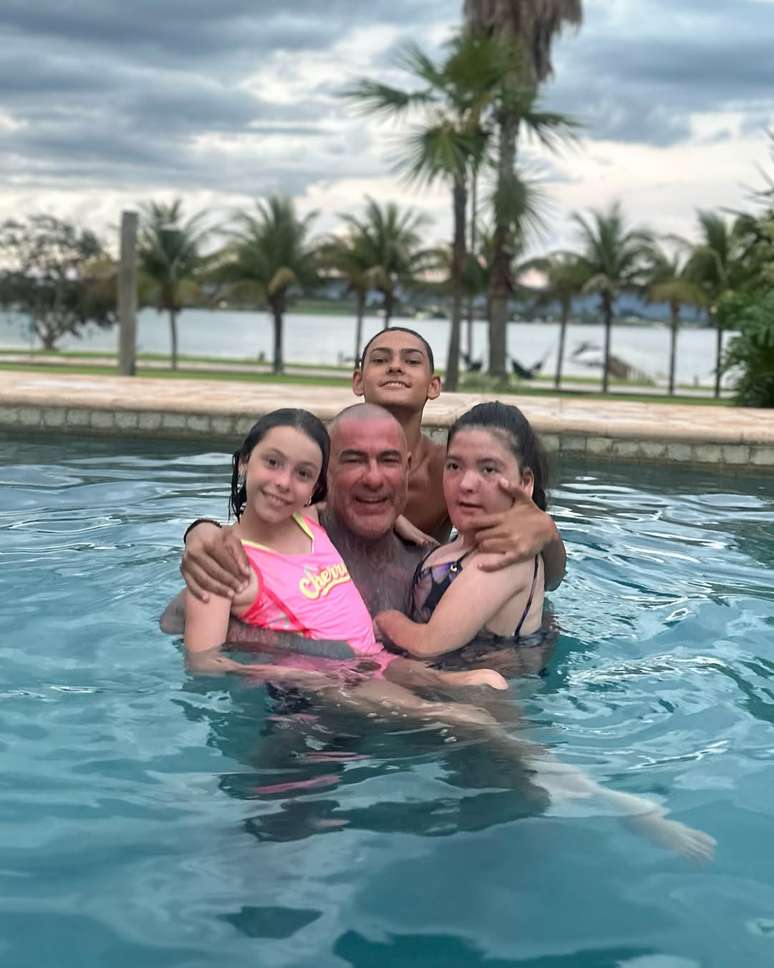 Maria, Fogaça, Olivia e João