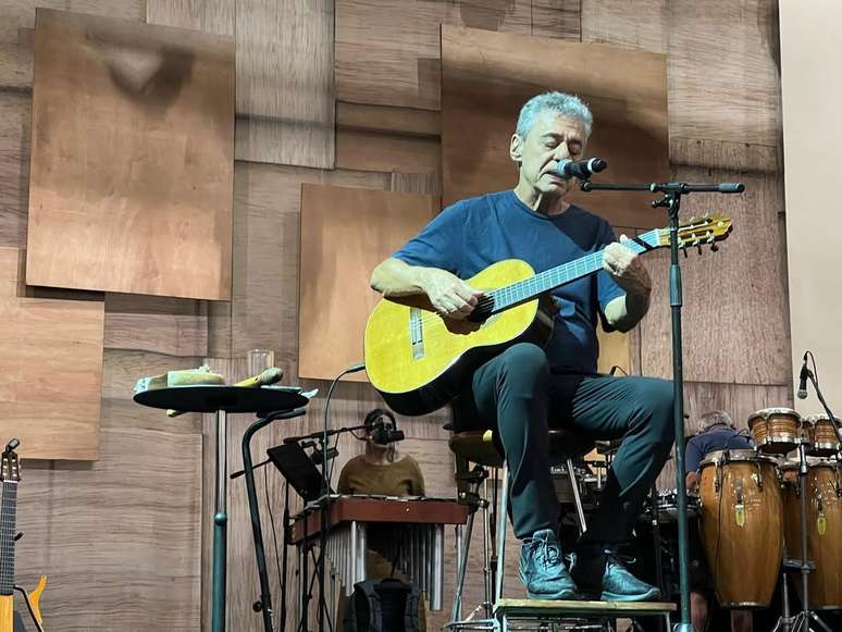 O cantor Chico Buarque