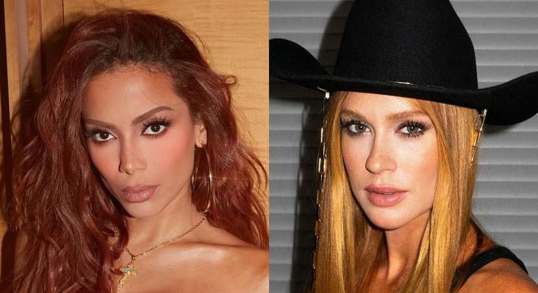 Anitta e Marina Ruy Barbosa