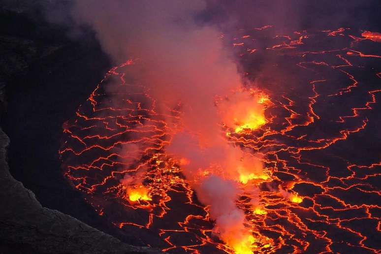 Nyiragongo. no Congo 