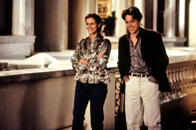 Em &ldquo;Um lugar chamado Notting Hill&rdquo;, William Thacker e Anna Scott vivem um romance divertido 