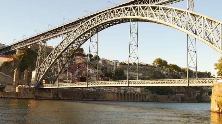 Ponte Luís I, no Porto, em Portugal