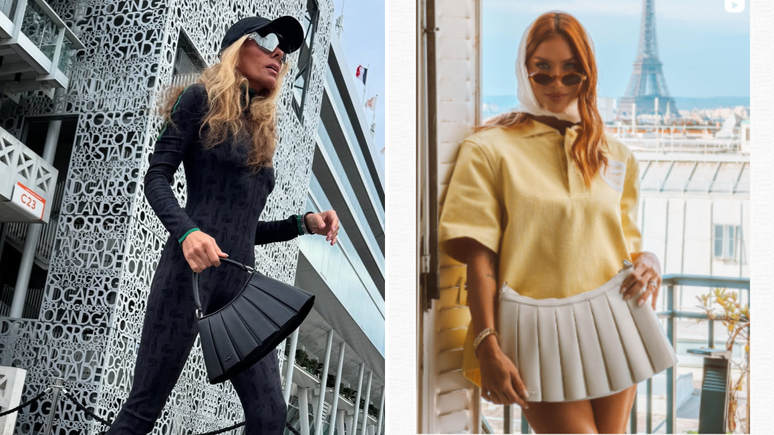 Adriane Galisteu e Giovanna Ewbank j&aacute; exibiram a mesma bolsa 