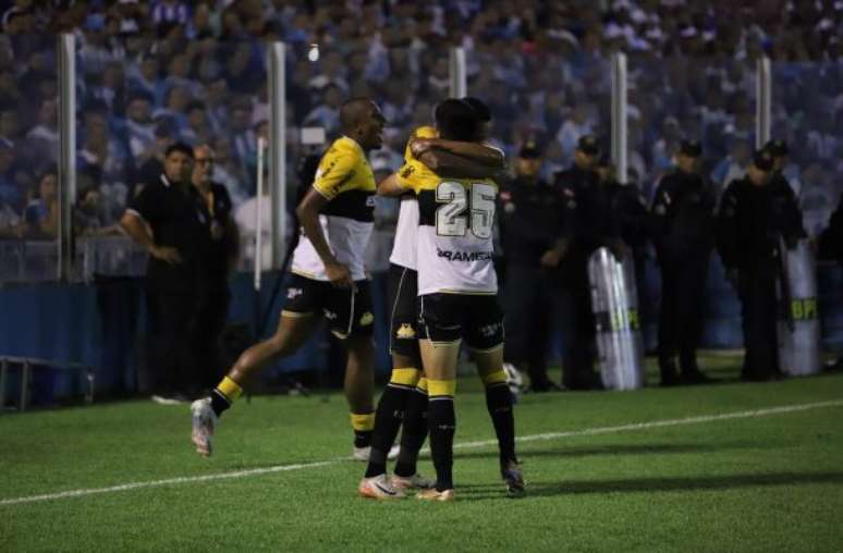 Diego Gonçalves marcou o gol da vitória do Tigre em conclusão com o pé direito –
