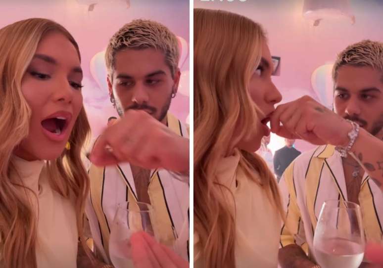 Virginia e Z&eacute; Felipe no anivers&aacute;rio de Maria Alice