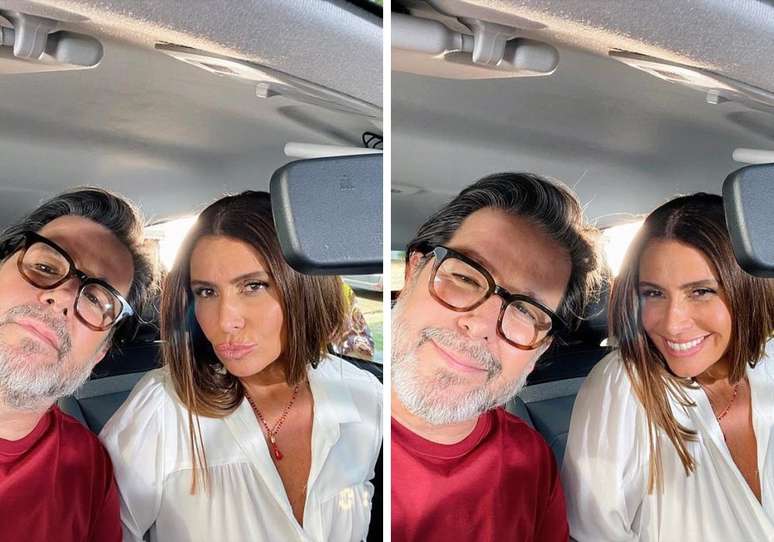 Murilo Benício e Giovanna Antonelli