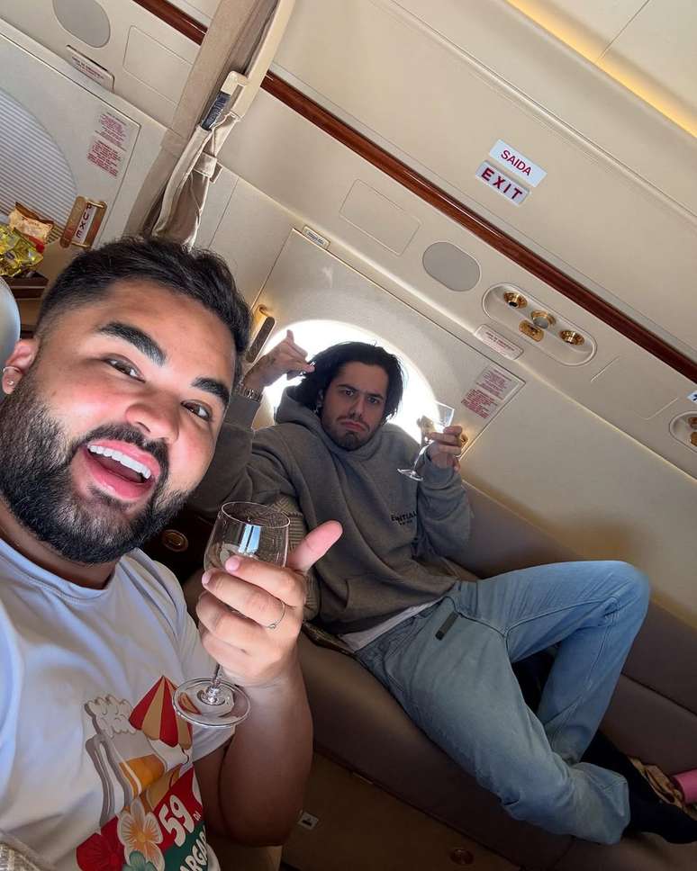 Lucas Guedez e Zé Felipe