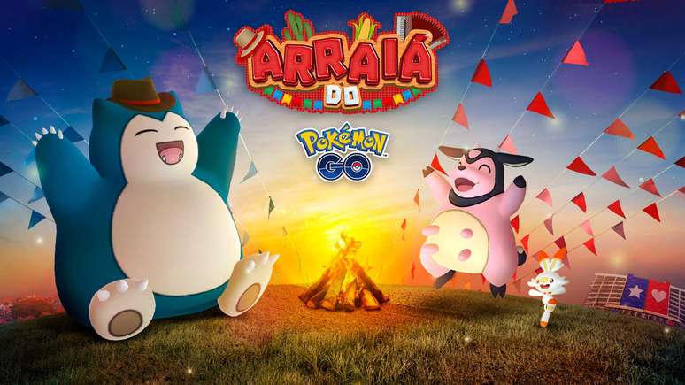 Arraiá do Pokémon Go celebra a Festa Junina em novo evento
