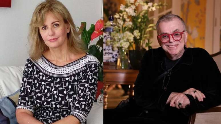 Letícia Dornelles e Walcyr Carrasco