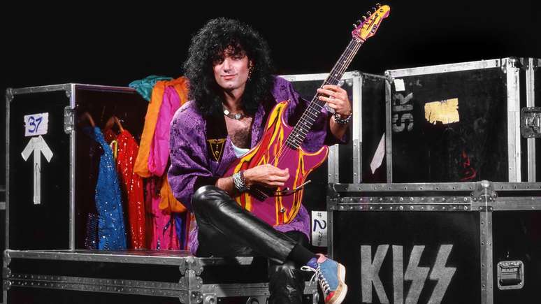 Bruce Kulick em 1985 -