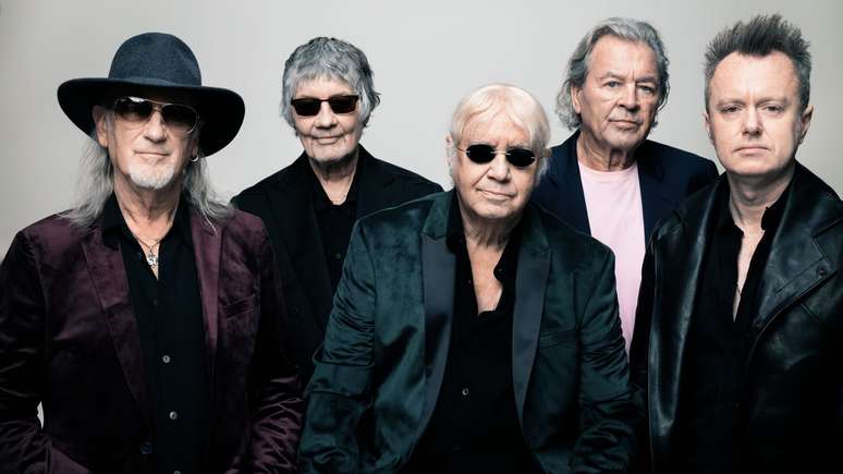 Deep Purple (E-D): Roger Glover, Don Airey, Ian Paice, Ian Gillan, Simon McBride -