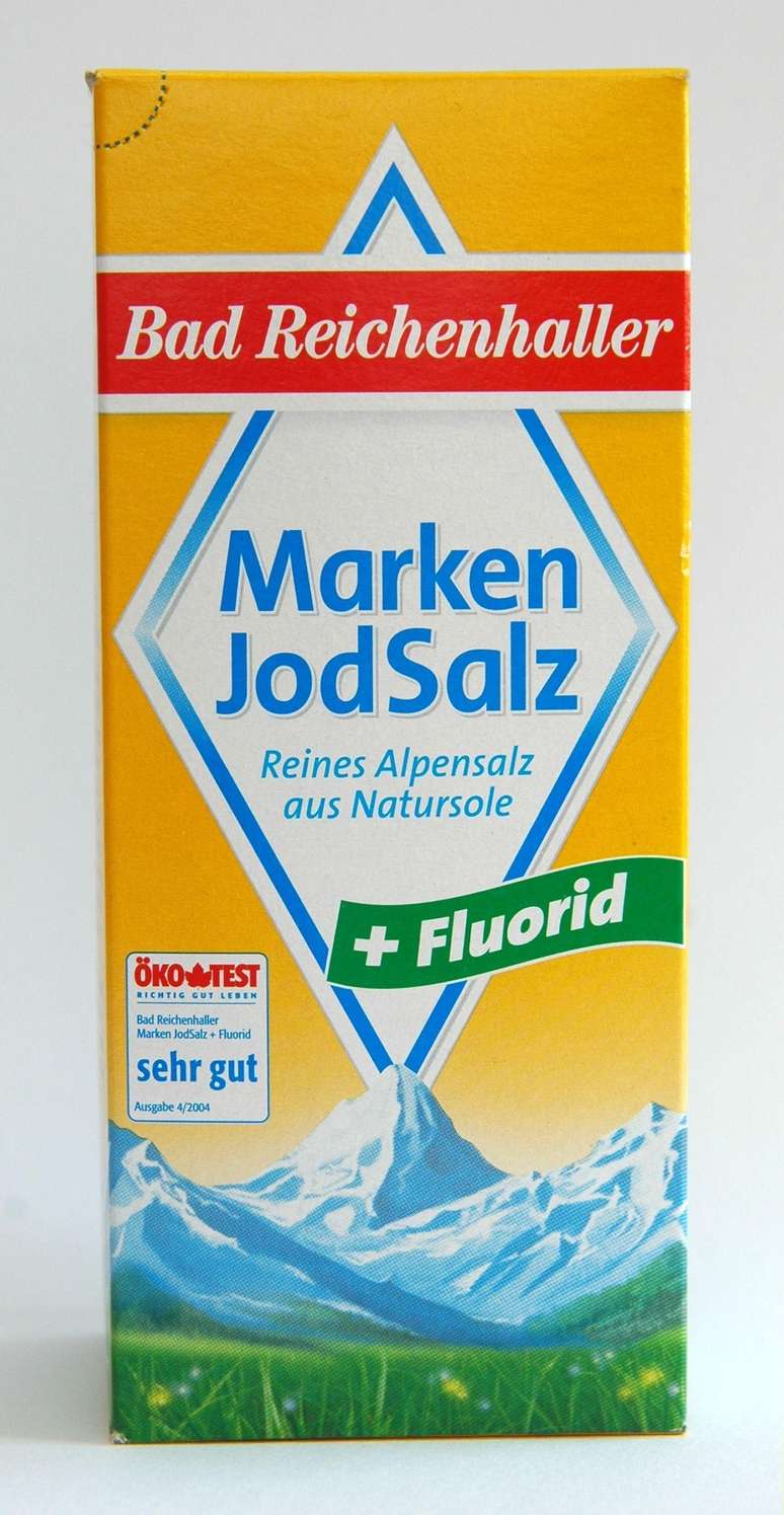 Alguns países da Europa, como a Suíça e Alemanha, utilizam sal com flúor adicionado