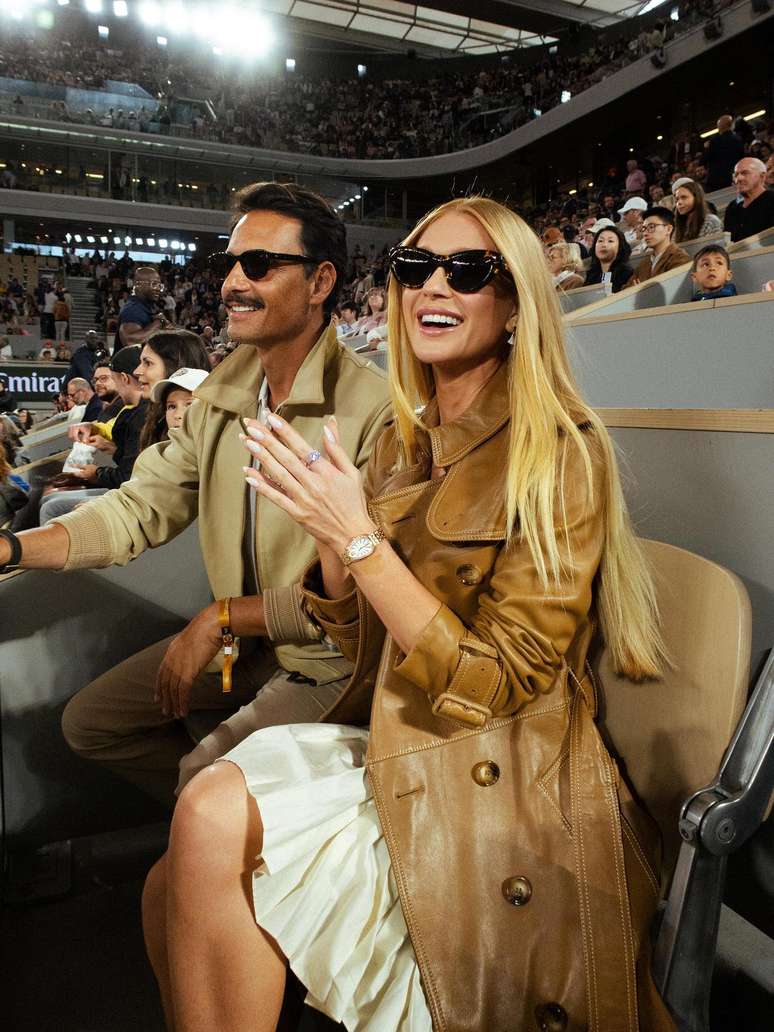 Marina Ruy Barbosa e Rodrigo Santoro 