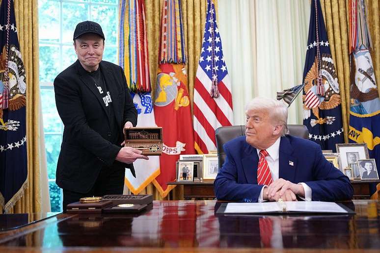 Musk subiu o tom depois da reuni&atilde;o amistosa com Trump na semana passada