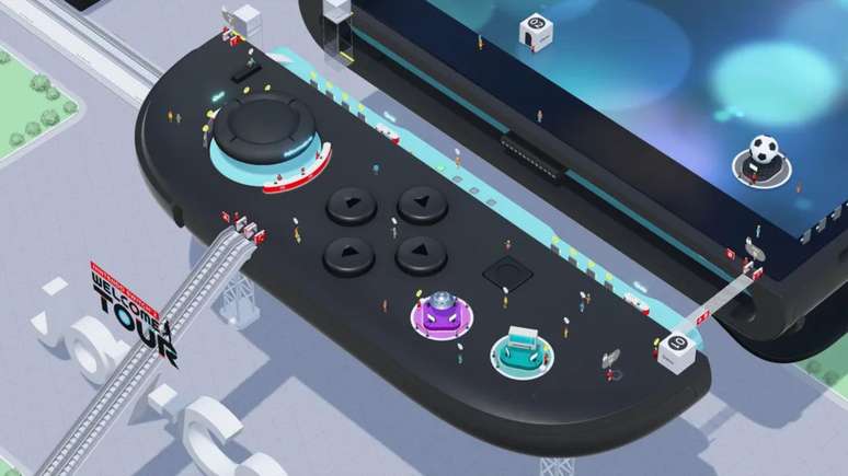 O Nintendo Switch 2 Welcome Tour &eacute; uma demonstra&ccedil;&atilde;o estendida e uma cole&ccedil;&atilde;o de minijogos que ensina os novos recursos do console - Nintendo
