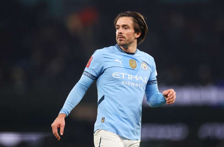 Jack Grealish durante partida do City 