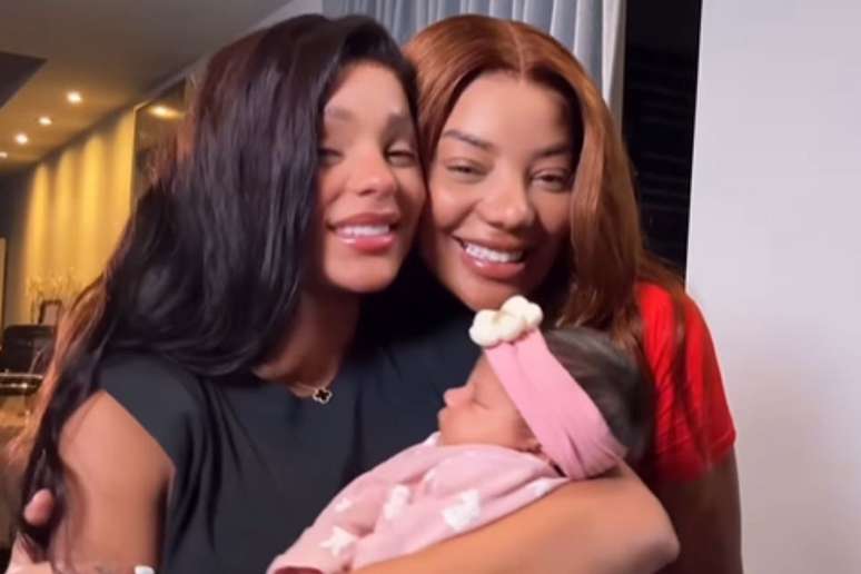 Brunna Gonçalves, Ludmilla e a filha delas, Zuri