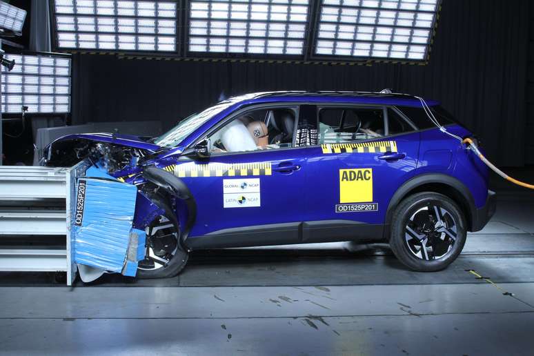 Peugeot 2008 no crash test do Latin NCAP