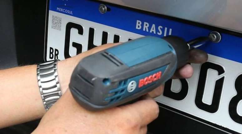 Placa de carro