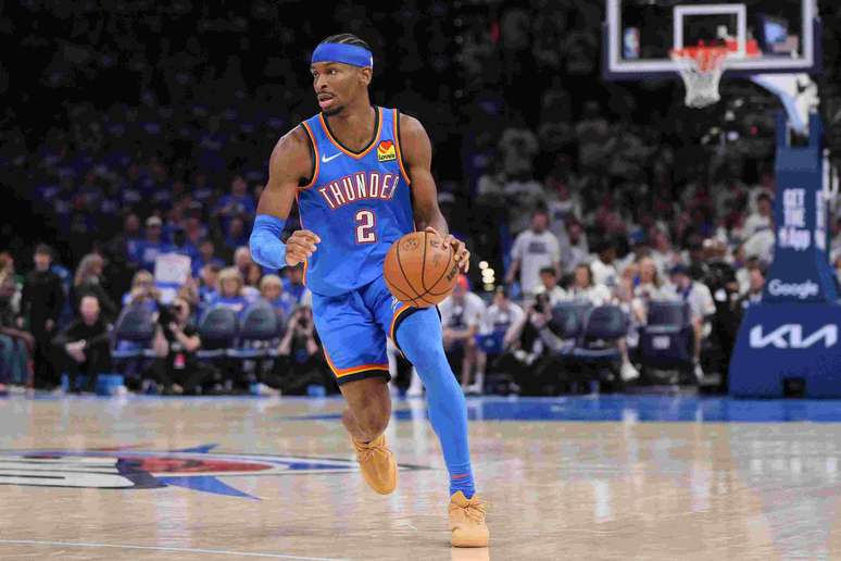 O astro canadense Shai Gilgeous-Alexander é o grande astro do Thunder