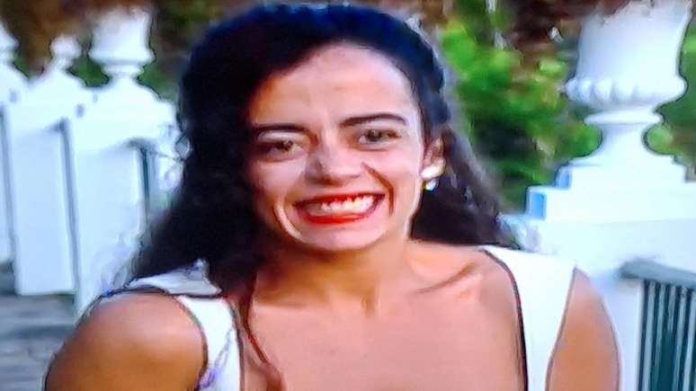 N&aacute;dia Bambirra em cena da novela A Viagem