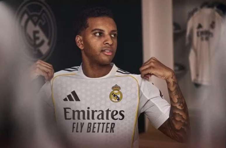 Mbapp&eacute;, Bellingham e Vini Jr no v&iacute;deo de divulga&ccedil;&atilde;o do Real Madrid &ndash;