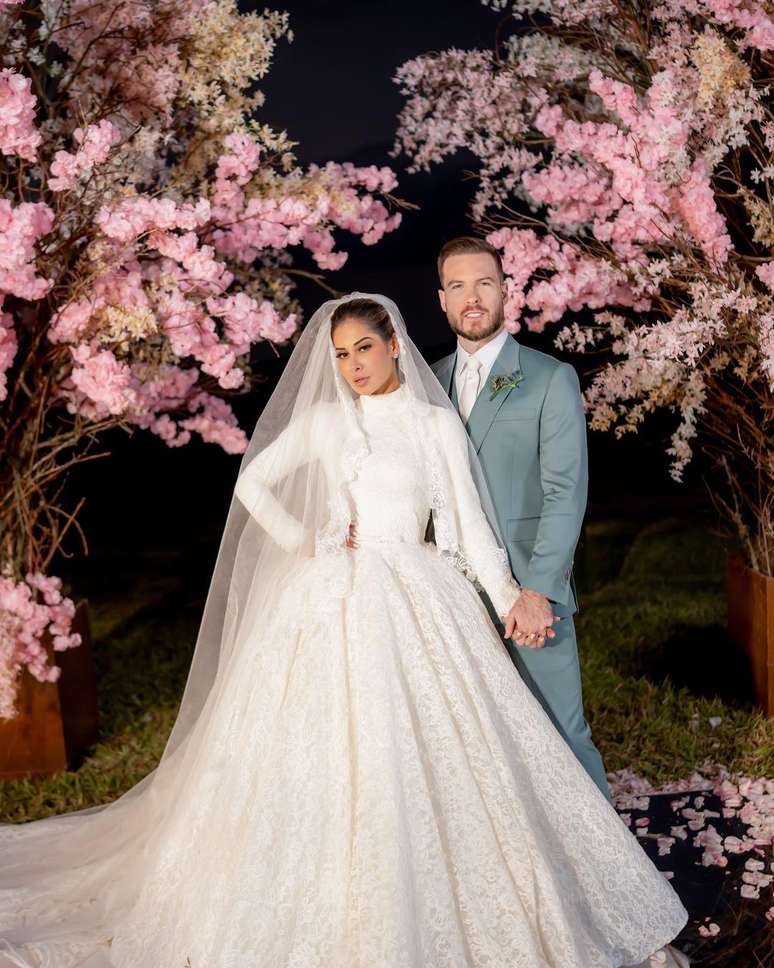 Maíra Cardi em casamento com Thiago Nigro - Reprodução/Instagram