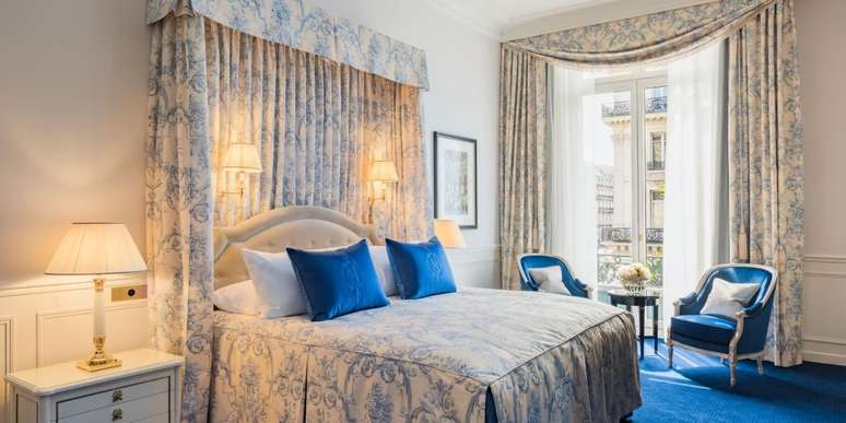 O hotel oferece quartos com muito conforto, mas não consta na lista dos mais luxuosos de Paris