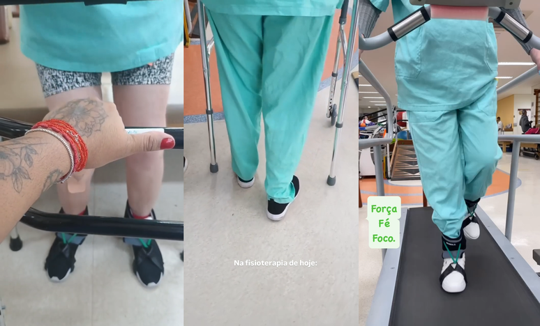 Publica&ccedil;&otilde;es de Maid&ecirc; Mahl durante tratamento em fisioterapia