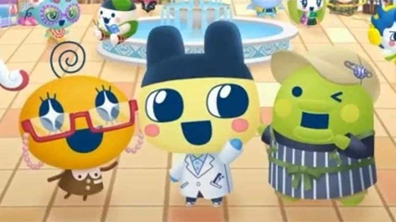 Tamagotchi Plaza terá versão para Switch 2 com conteúdos exclusivos