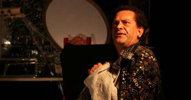 Marcos Barreto em uma de suas passagem pelo teatro - Divulga&ccedil;&atilde;o