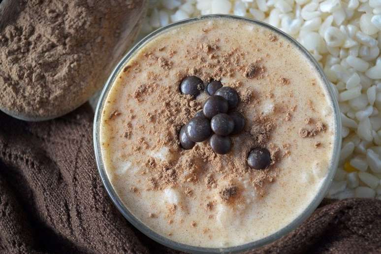 Canjica com chocolate – Foto: Divulgação/Divino Fogão