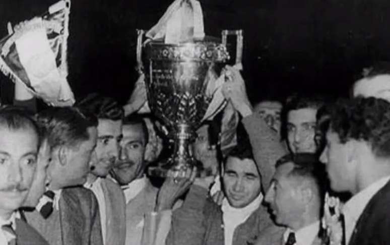 Palmeiras y el Trofeo de Copas Río 1951 -
