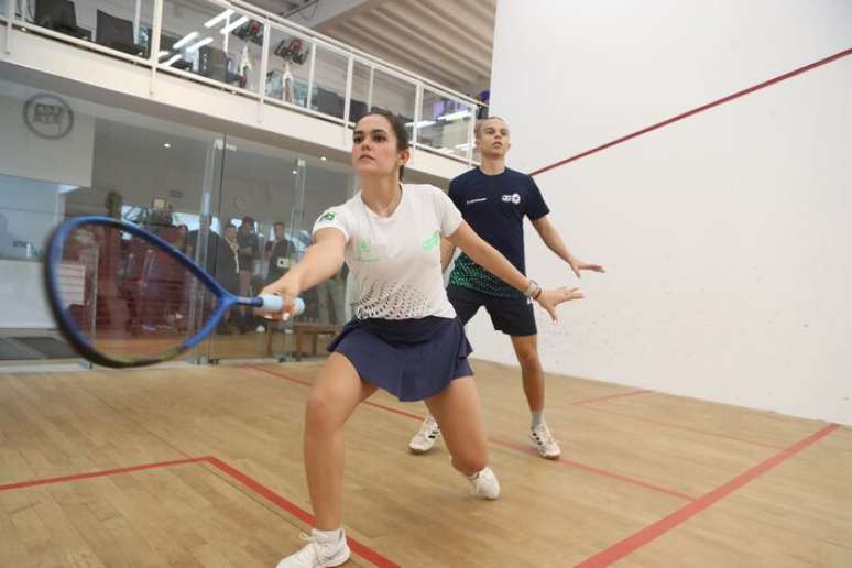 Laura Silva y Mouri Badaado, Aptes de Squash do Pinterios