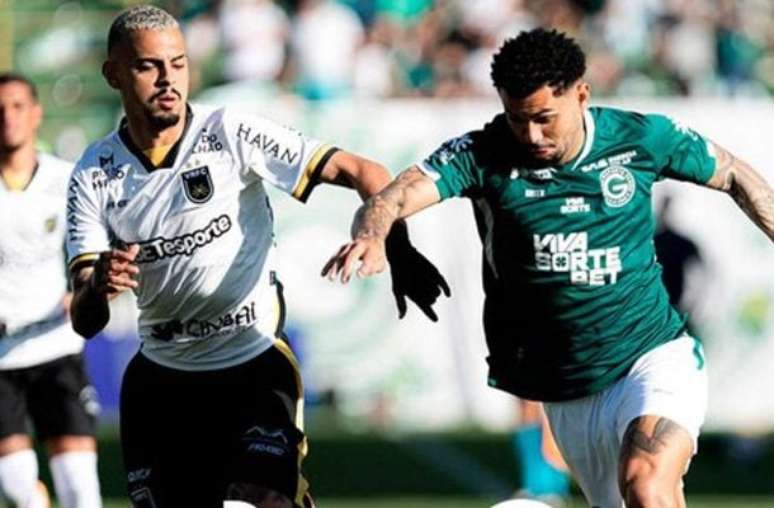 Reprodução/ Twitter Volta Redonda - Legenda: Goiás vence o Volta Redonda e dispara na ponta da B