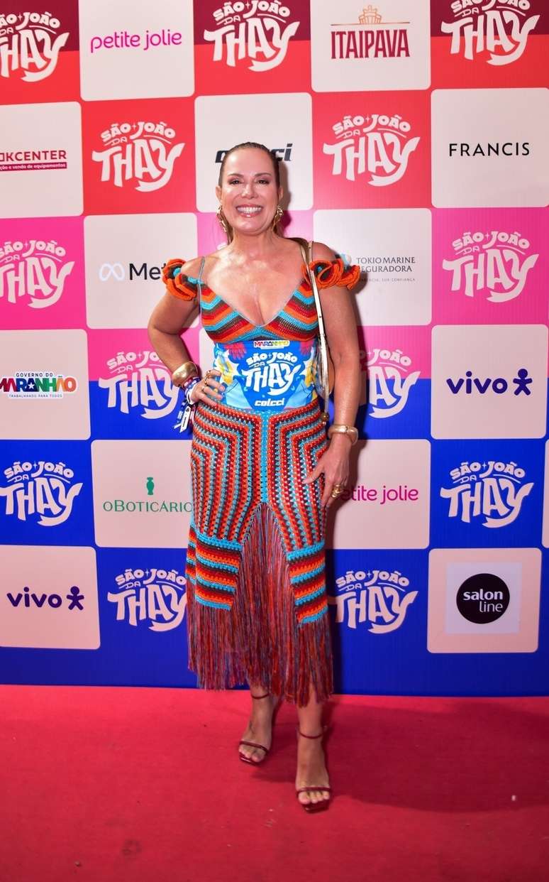 Regina Volpato no São João da Thay