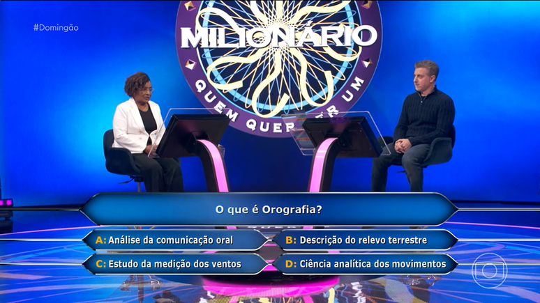Cena de 'Quem Quer Ser um Milionário?'